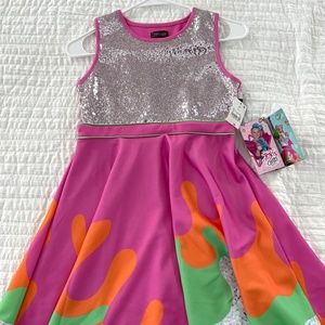 JoJo Siwa Girls Dress - Size XL ( 14/16)- NEW